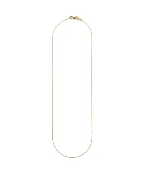 14k Gold Super Fine Chain Necklace