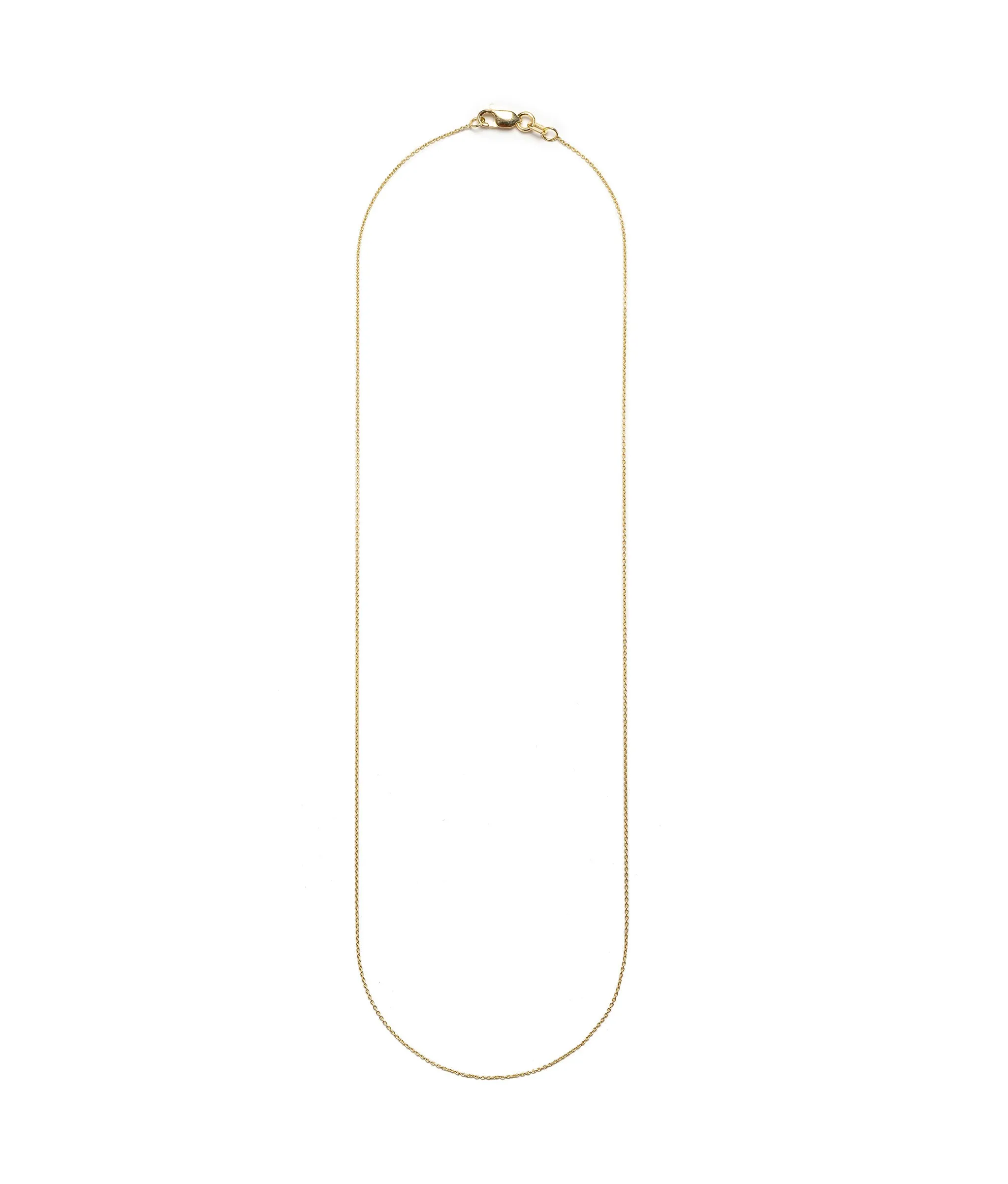 14k Gold Super Fine Chain Necklace