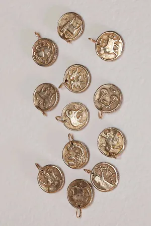 Alexis Laurel - Zodiac Coin Charm