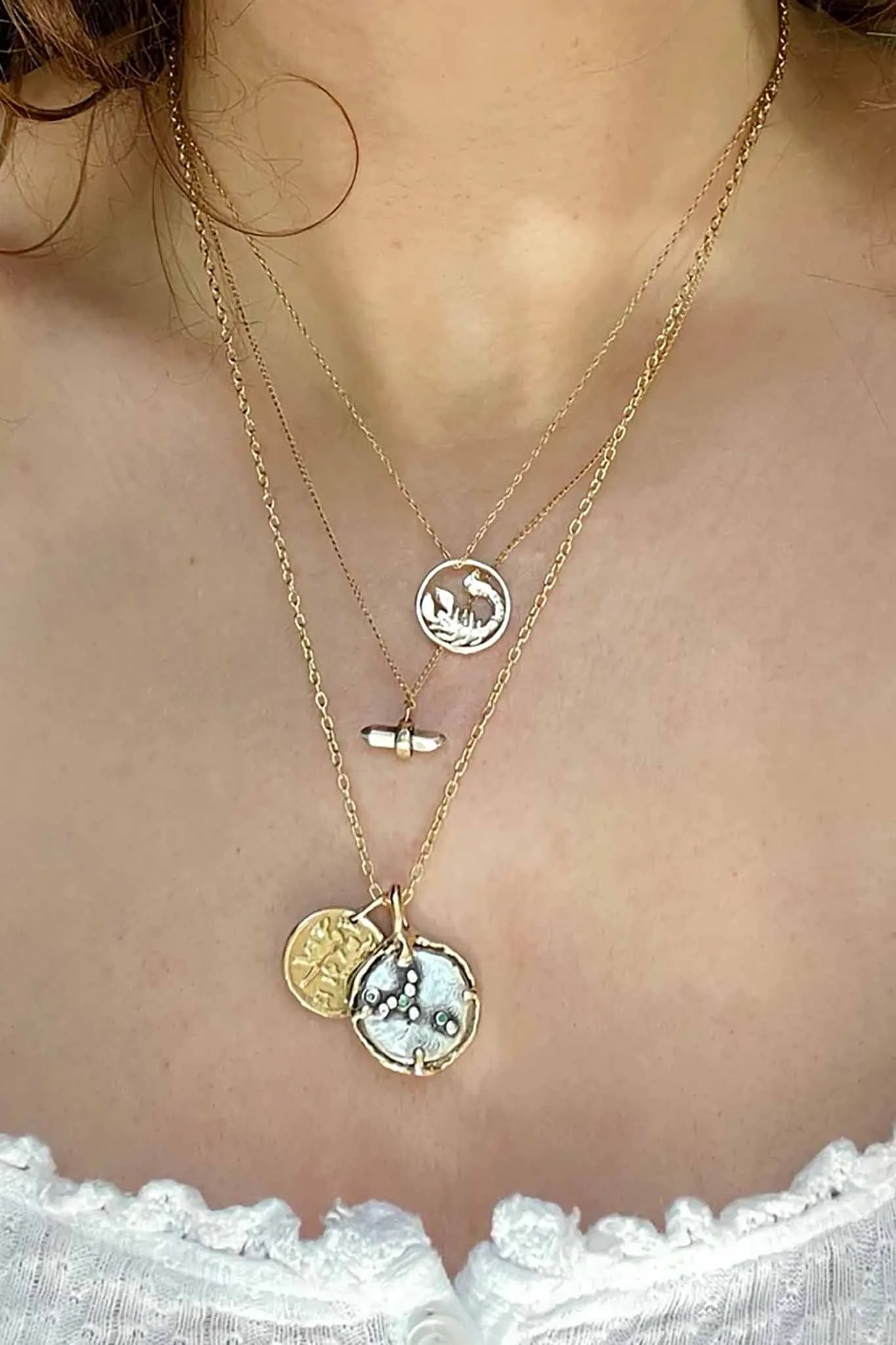 Alexis Laurel - Zodiac Coin Charm