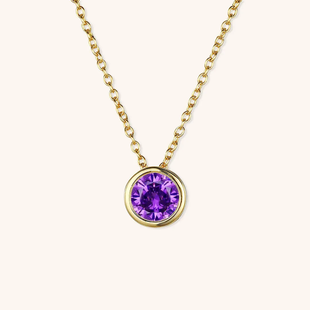 Amelia Birthstone Necklace