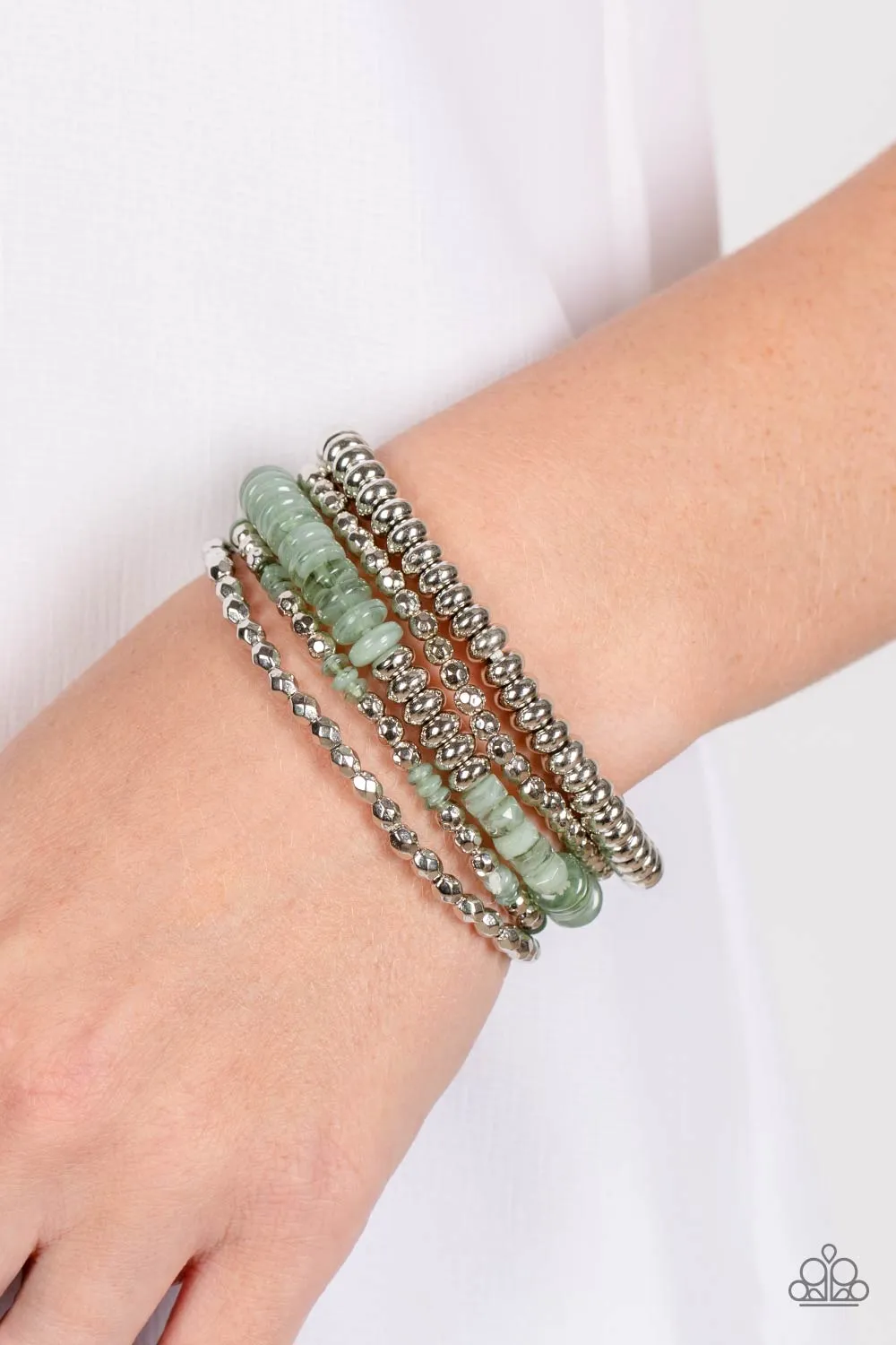 Bracelets Pristine Pixie Dust - Green B146