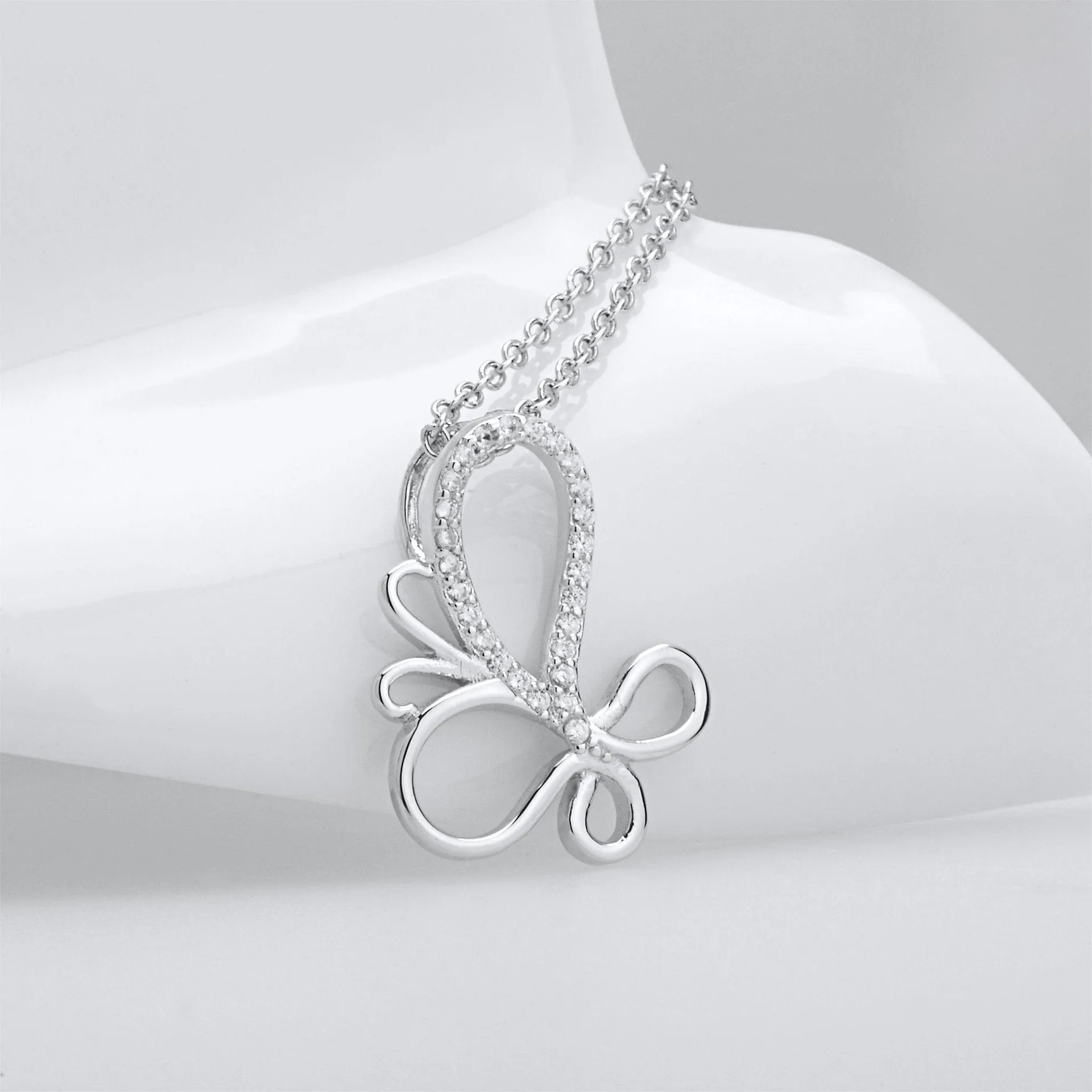 Butterfly Necklaces Sparkling Beauties in Solid Sterling Silver