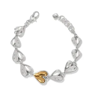 Cascade Heart Bracelet