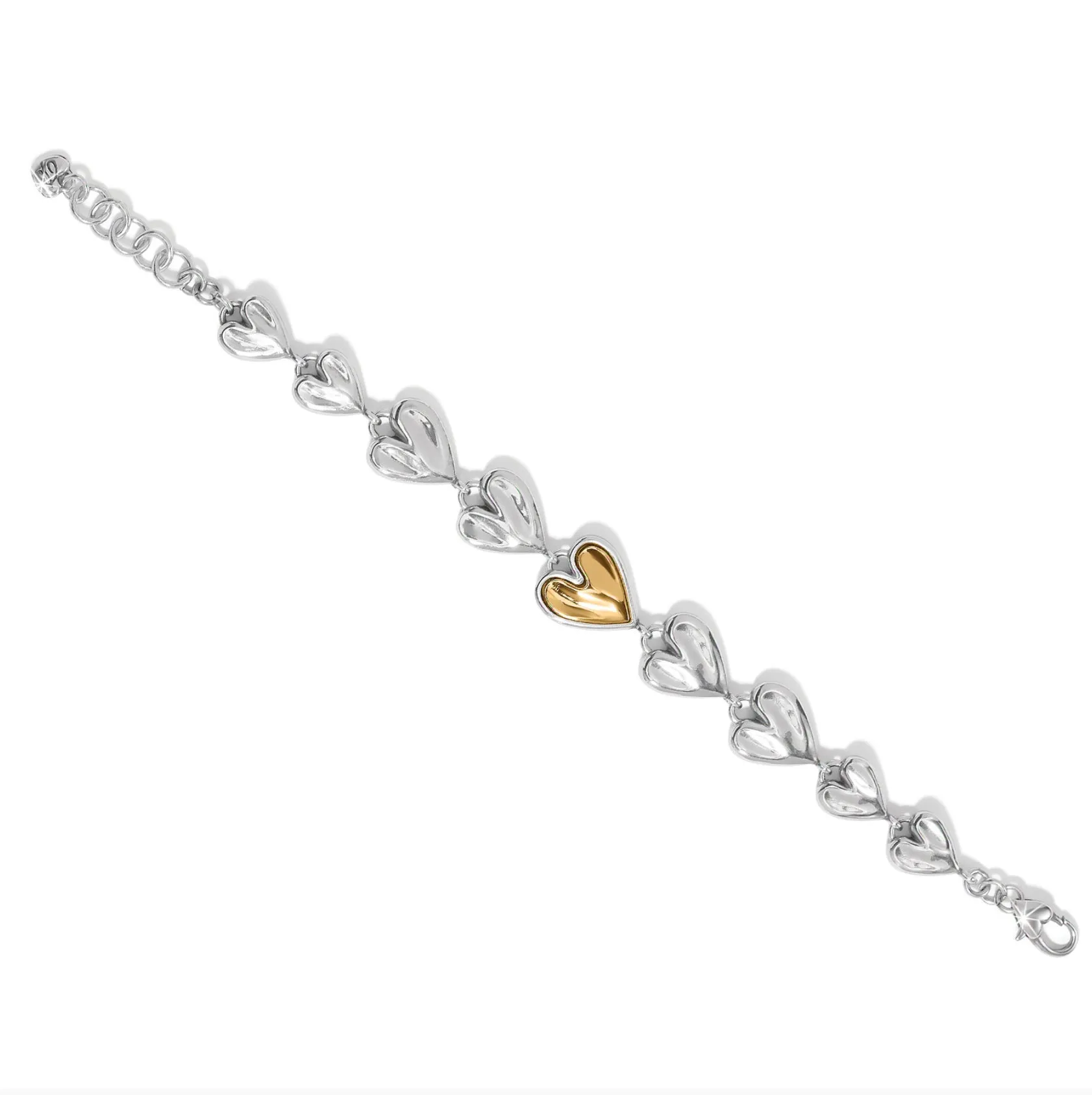 Cascade Heart Bracelet