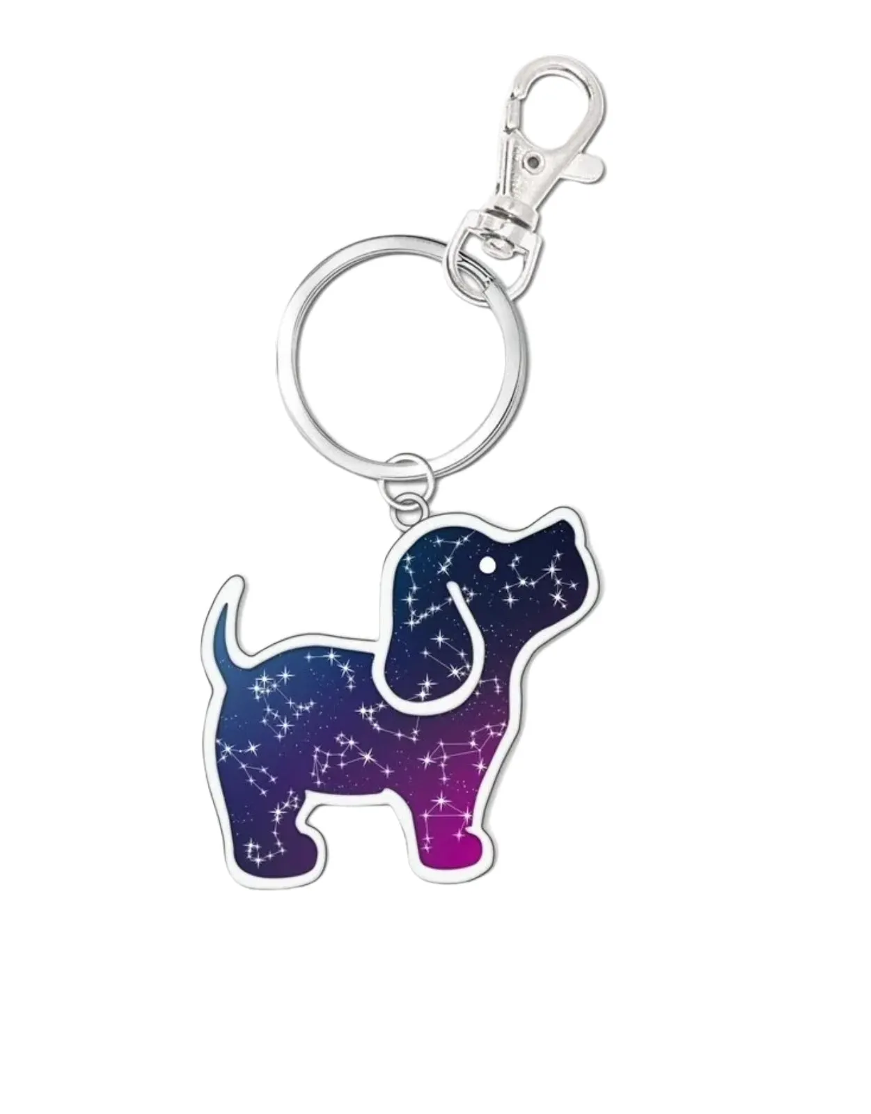 CONSTELLATION PUP KEY RING