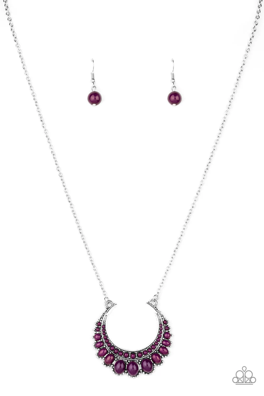 Count To ZEN - Purple Paparazzi Necklace