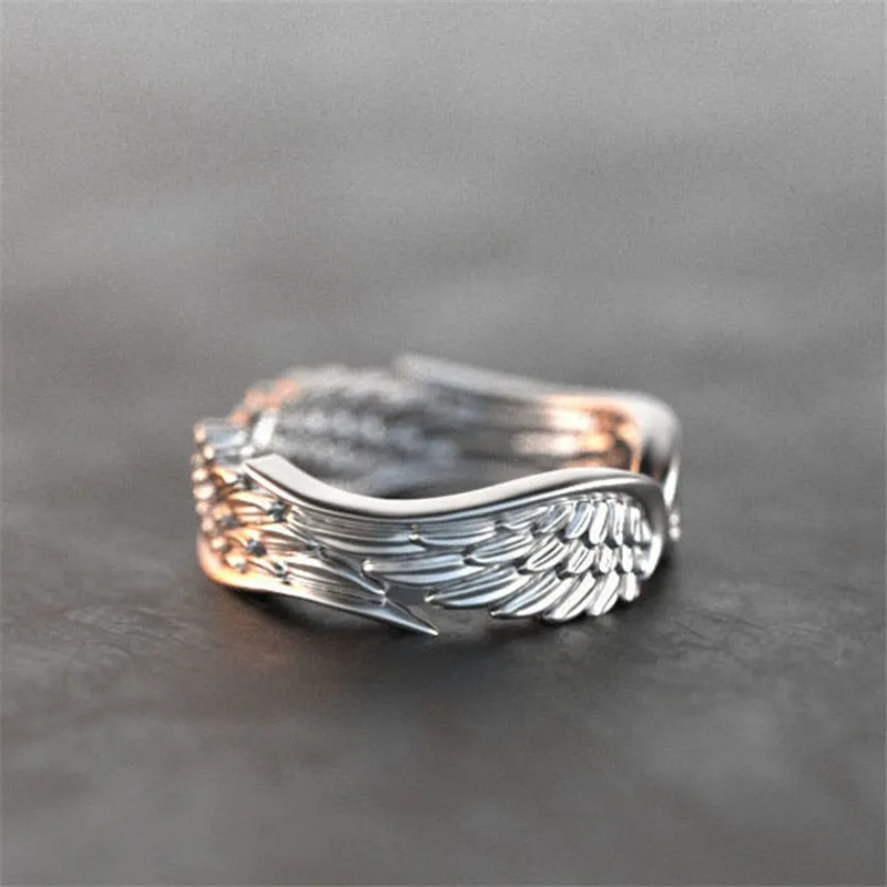 Creative Angel Wings Vintage Ring