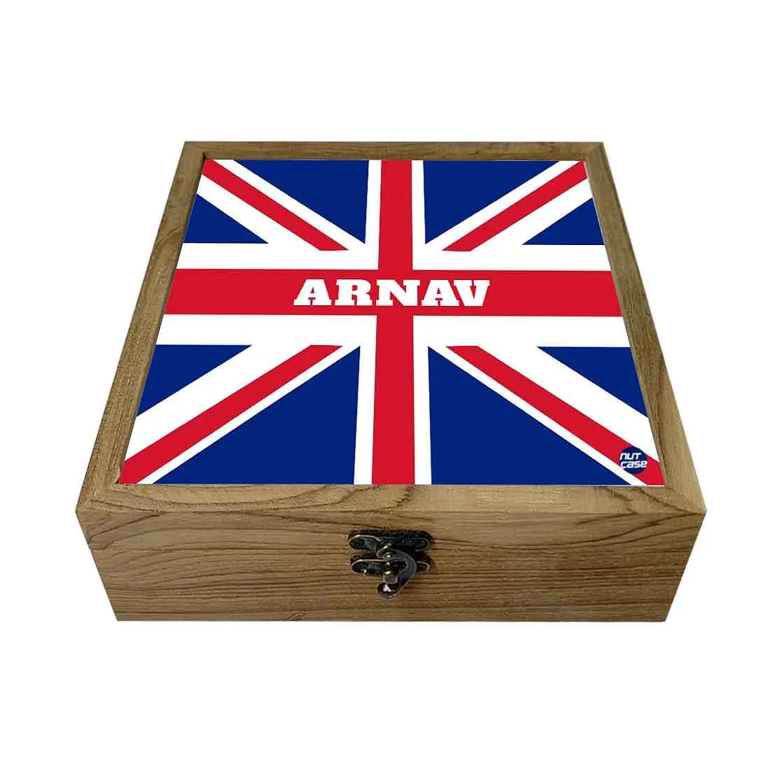 Customized Jewellery Box for Women - Union Jack Flag