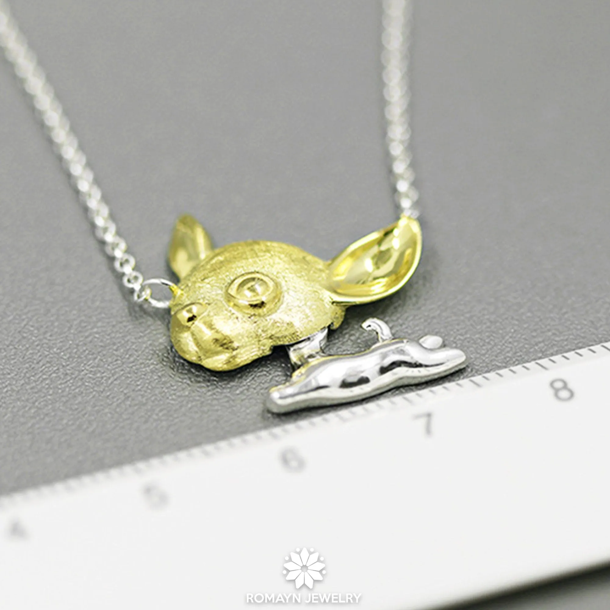 Dynamic Chihuahua Dog Necklace