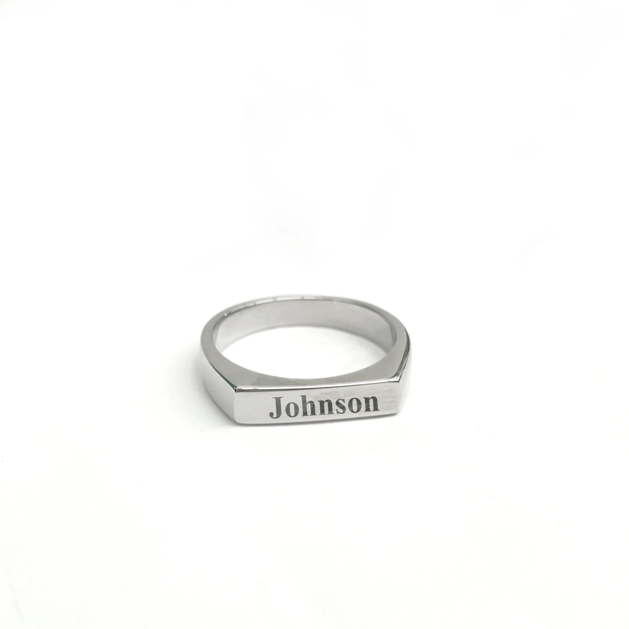 Engraved Name Ring for Men KCLR 23