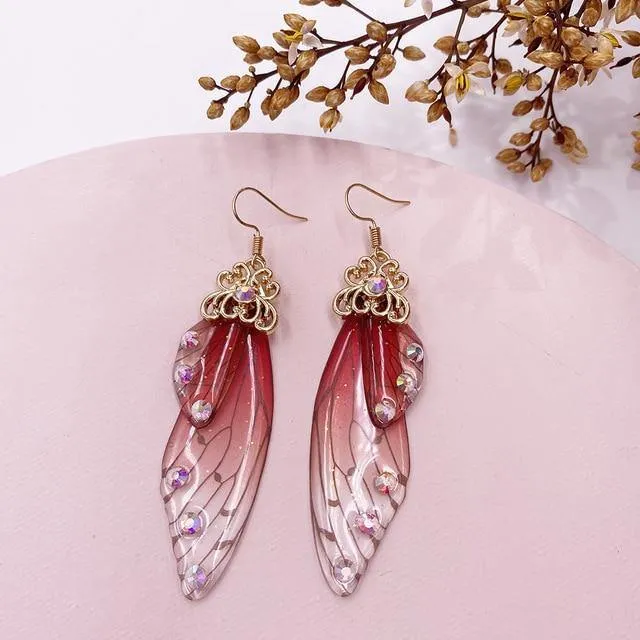 Ethereal Butterfly Wings Earrings