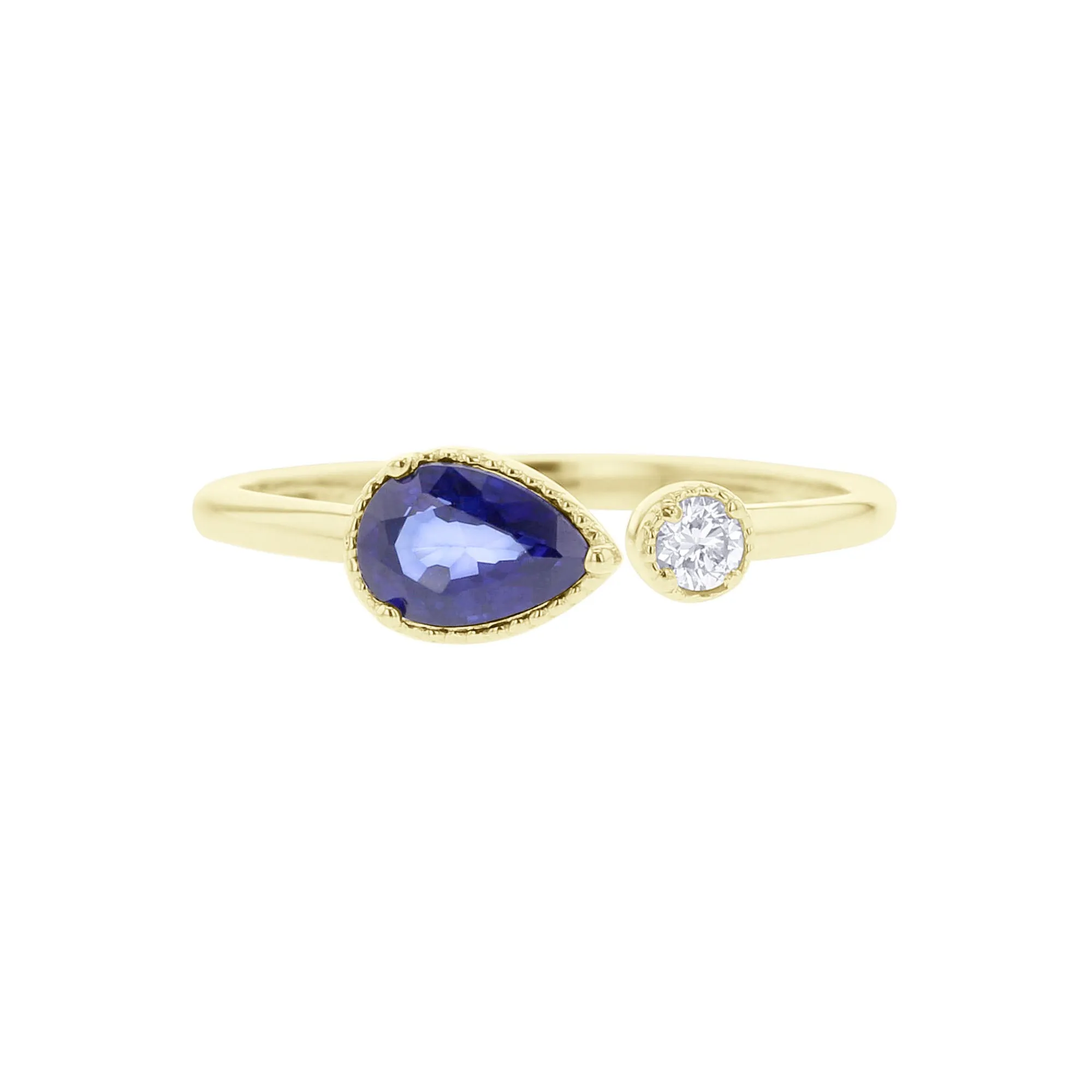 Farah Sapphire and Diamond Ring