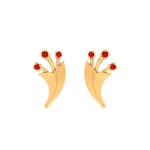 Fashionable Unique Gold Earring Design For Everyday Wear