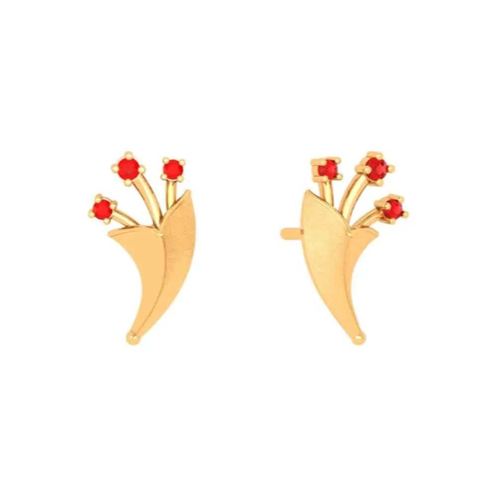 Fashionable Unique Gold Earring Design For Everyday Wear