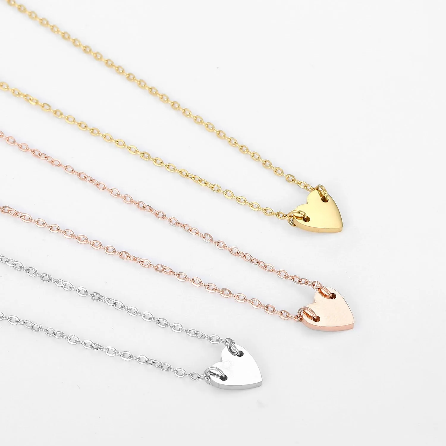 HEART INITIAL NECKLACE