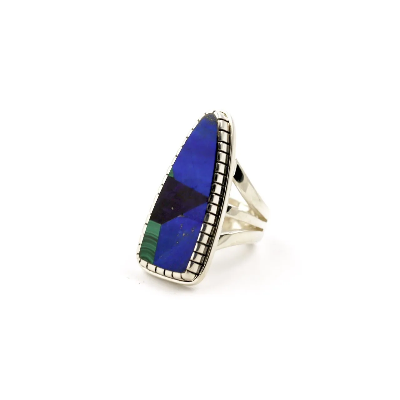 Intricate Mosaic Intarsia Ring