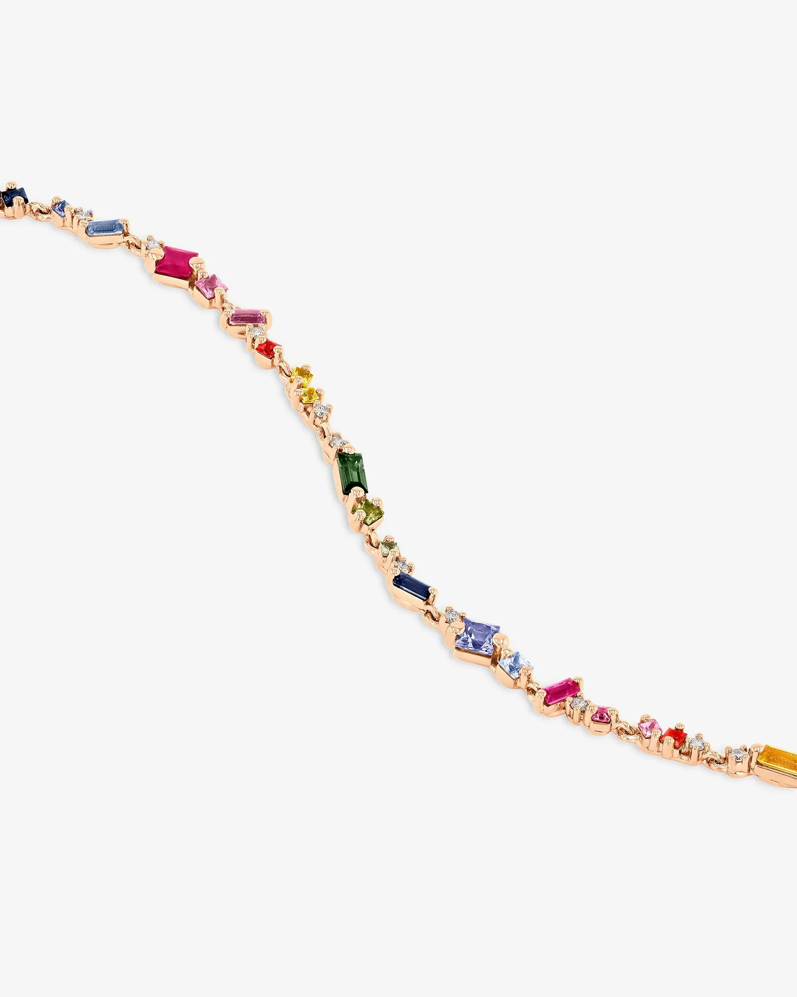 La Fantaisie Star Dust Rainbow Sapphire Bracelet