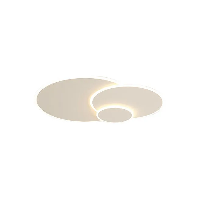 LED Triple Rings Design Modern Creative Ceiling Light