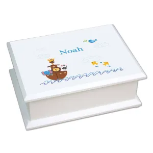 Lift Top Jewelry Box - Noah's Ark