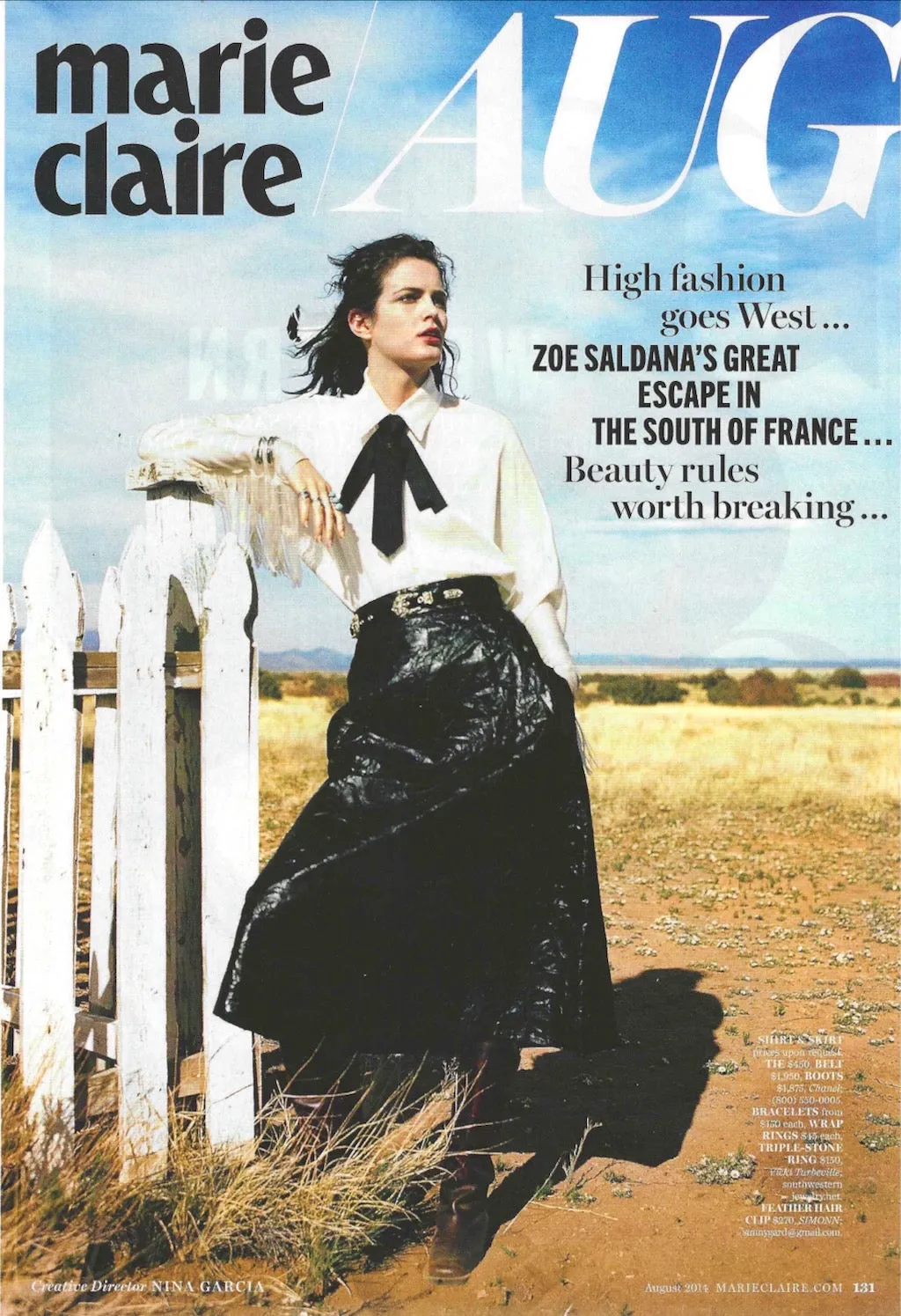 Marie Claire-August 2014 Best Western