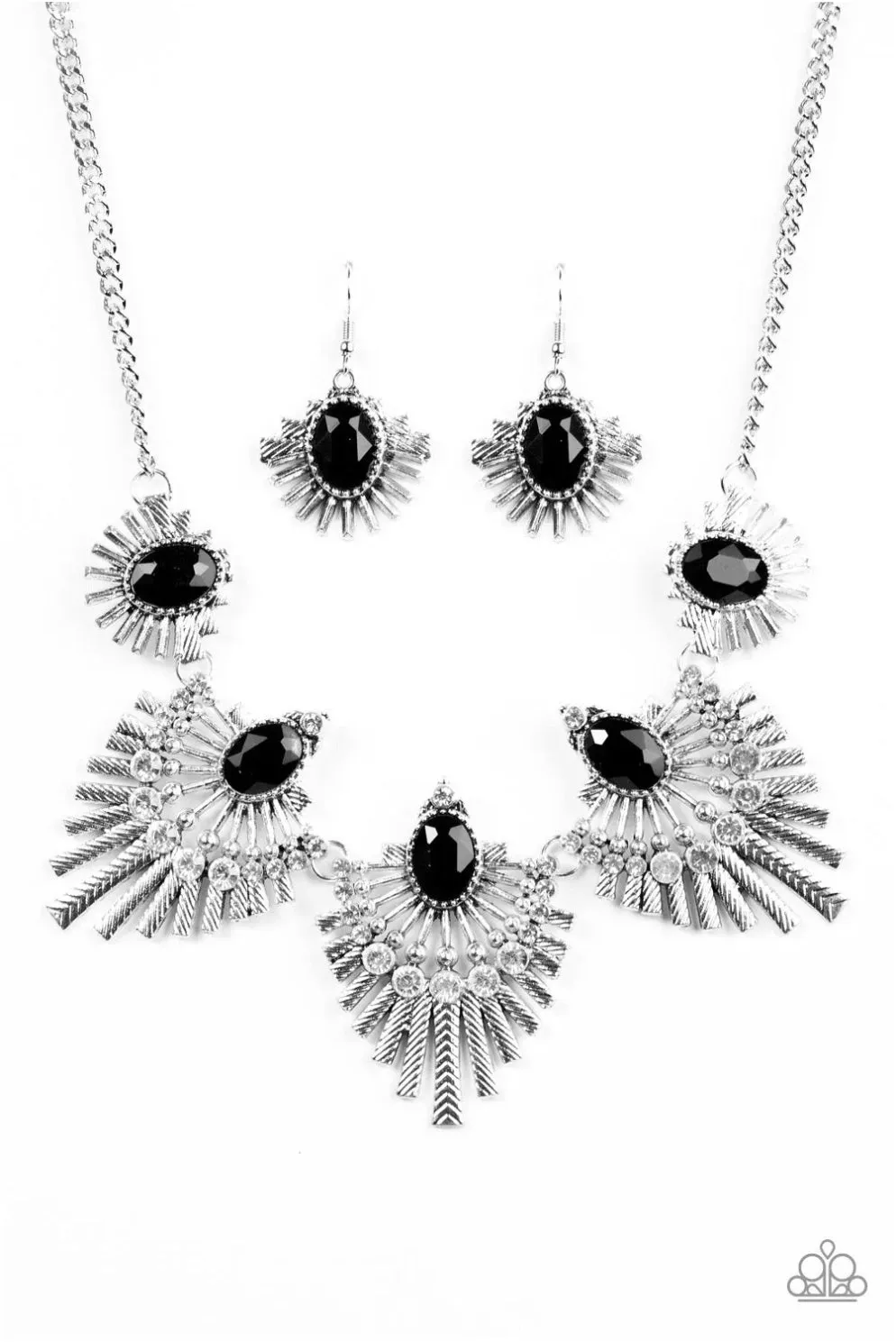 Miss YOU-niverse Black Necklace  - Paparazzi  Accessories