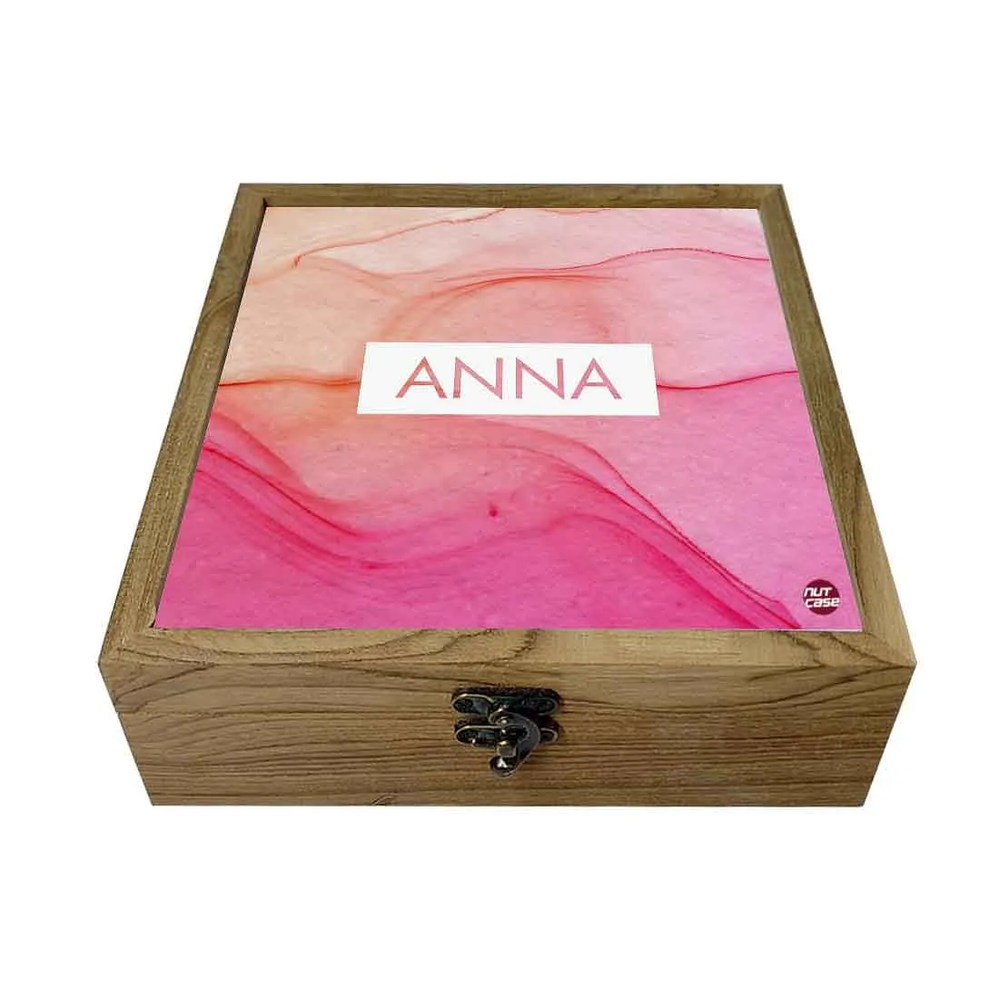 Personalized Jewellery Holder Box for Women - Watercolor