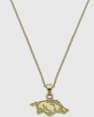 Razorback 24K Gold Plated Delicate Necklace