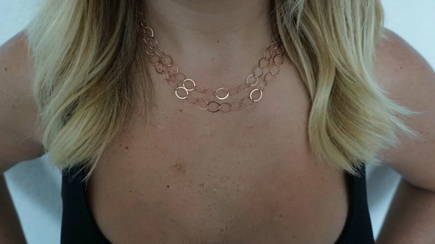 Rose Gold Link Chain Necklaces (Available in All Lengths)