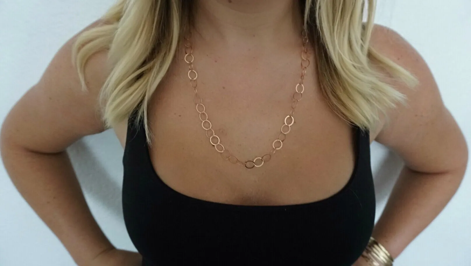 Rose Gold Link Chain Necklaces (Available in All Lengths)