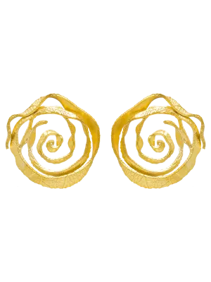 ROSETTE EARRING