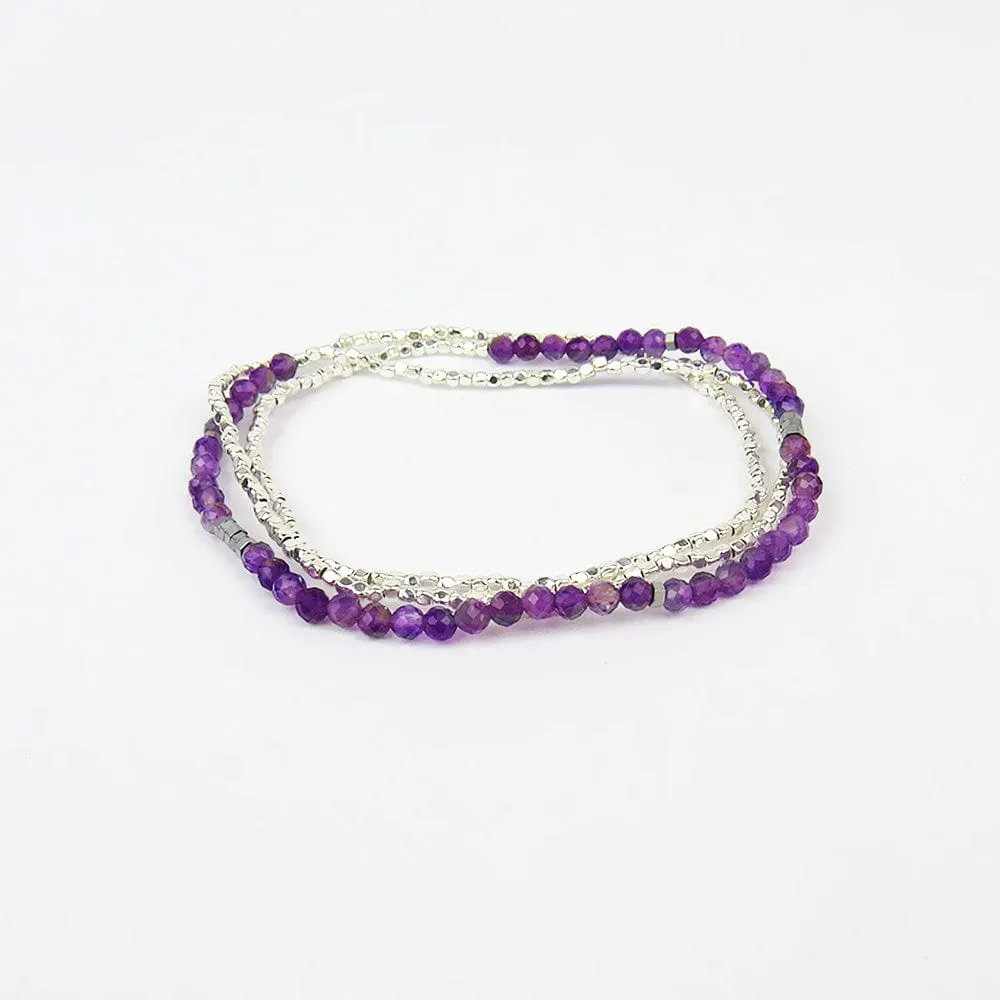 Scout Delicate Amethyst Wrap