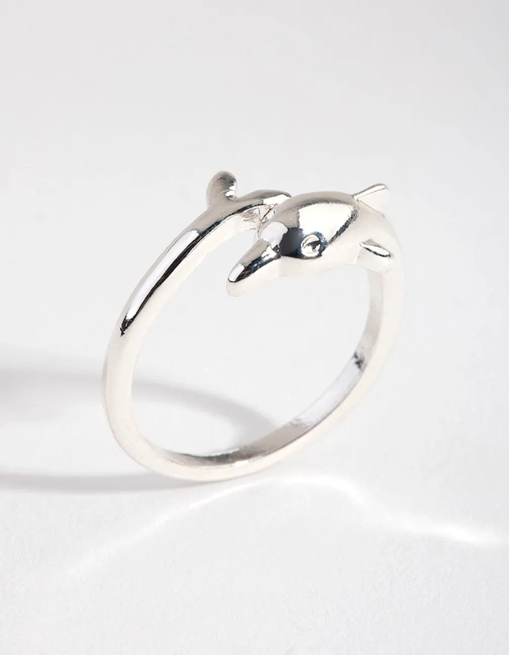 Silver Dolphin Ring