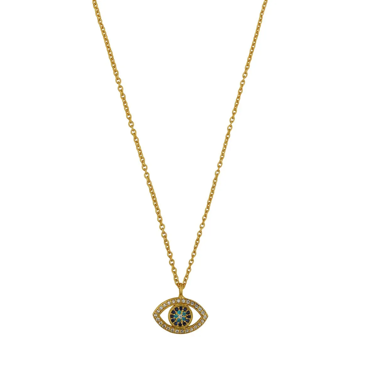 Sparkling Evil Eye Necklace