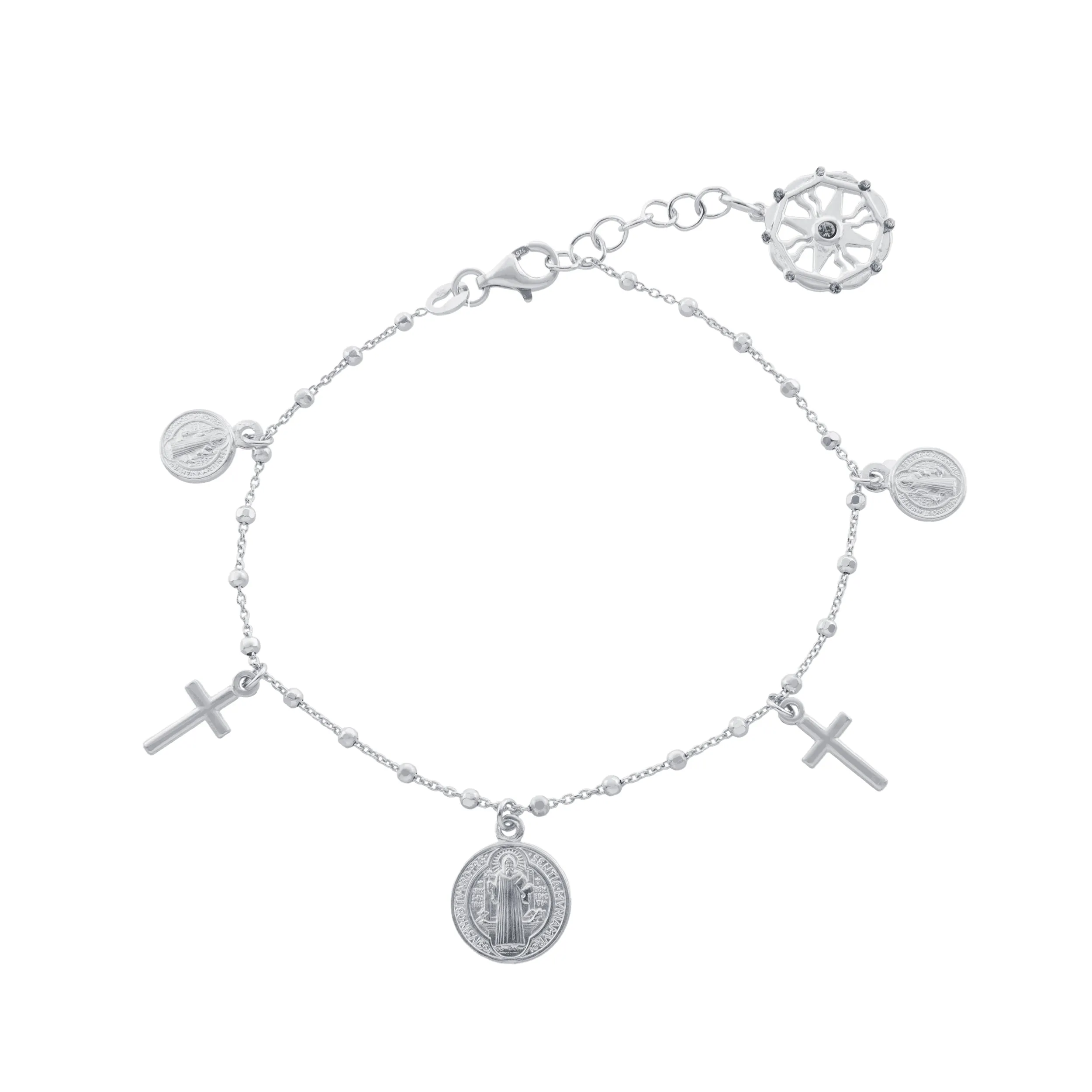 St. Benedict Coin Bracelet