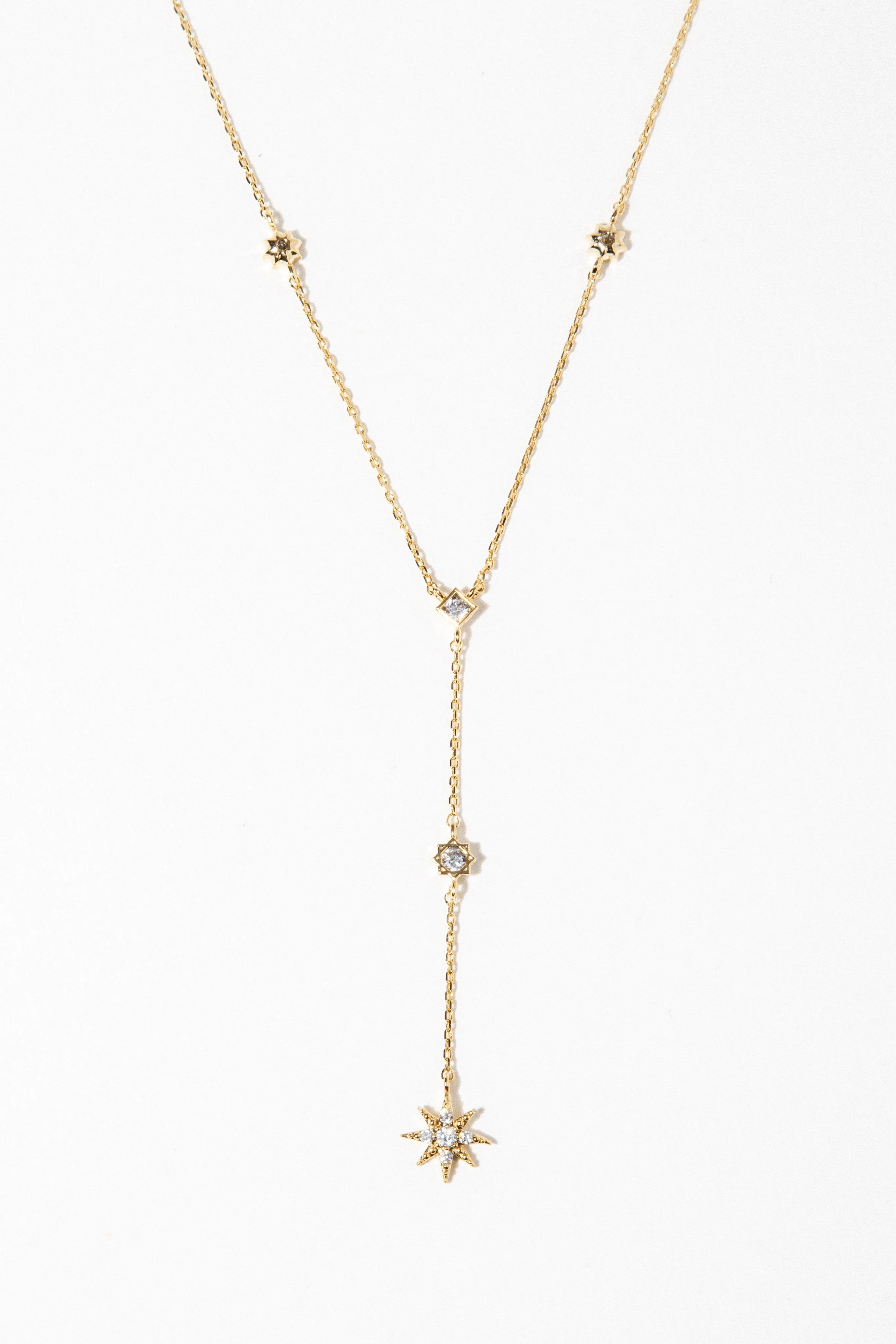 Stardust Lariat Necklace