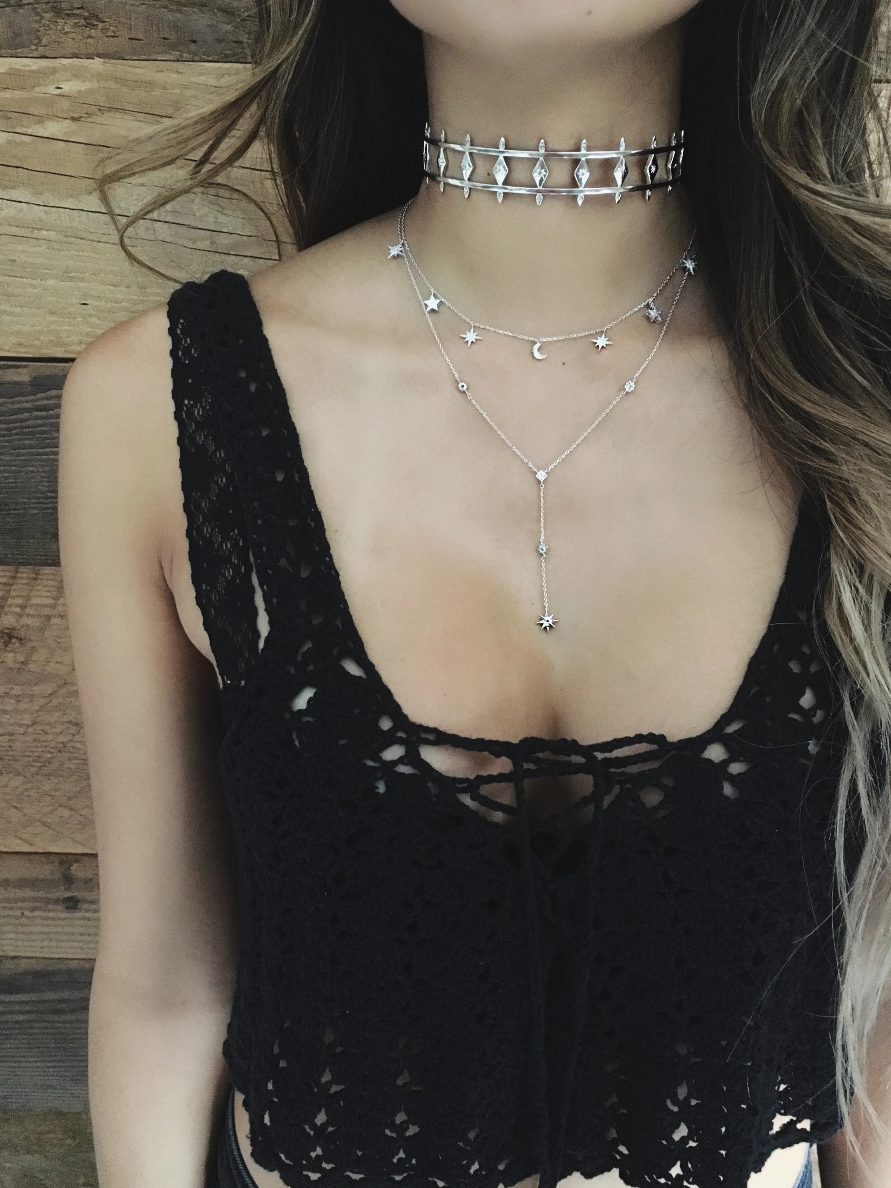 Stardust Lariat Necklace