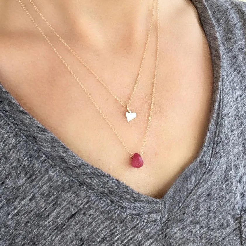 Tiny Heart Necklace