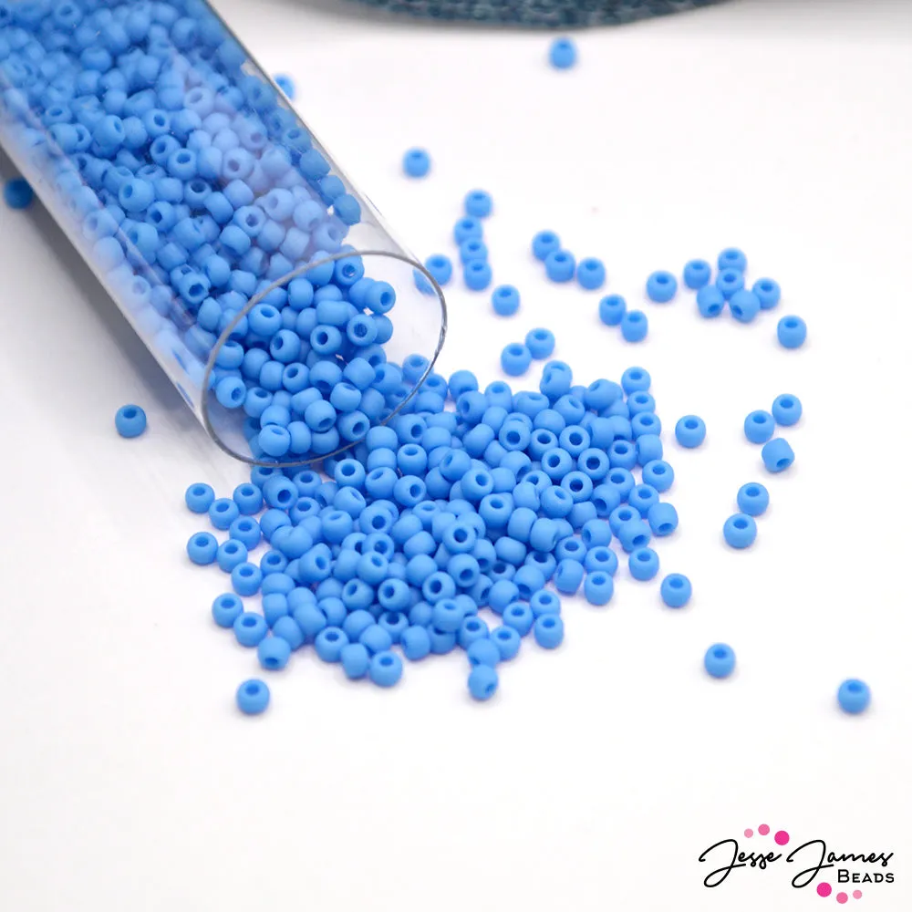 TOHO 11/0 Seed Beads in Dusty Periwinkle