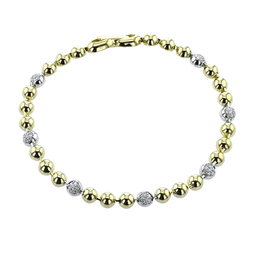 ZB863 Bracelet in 14k Gold with Diamonds