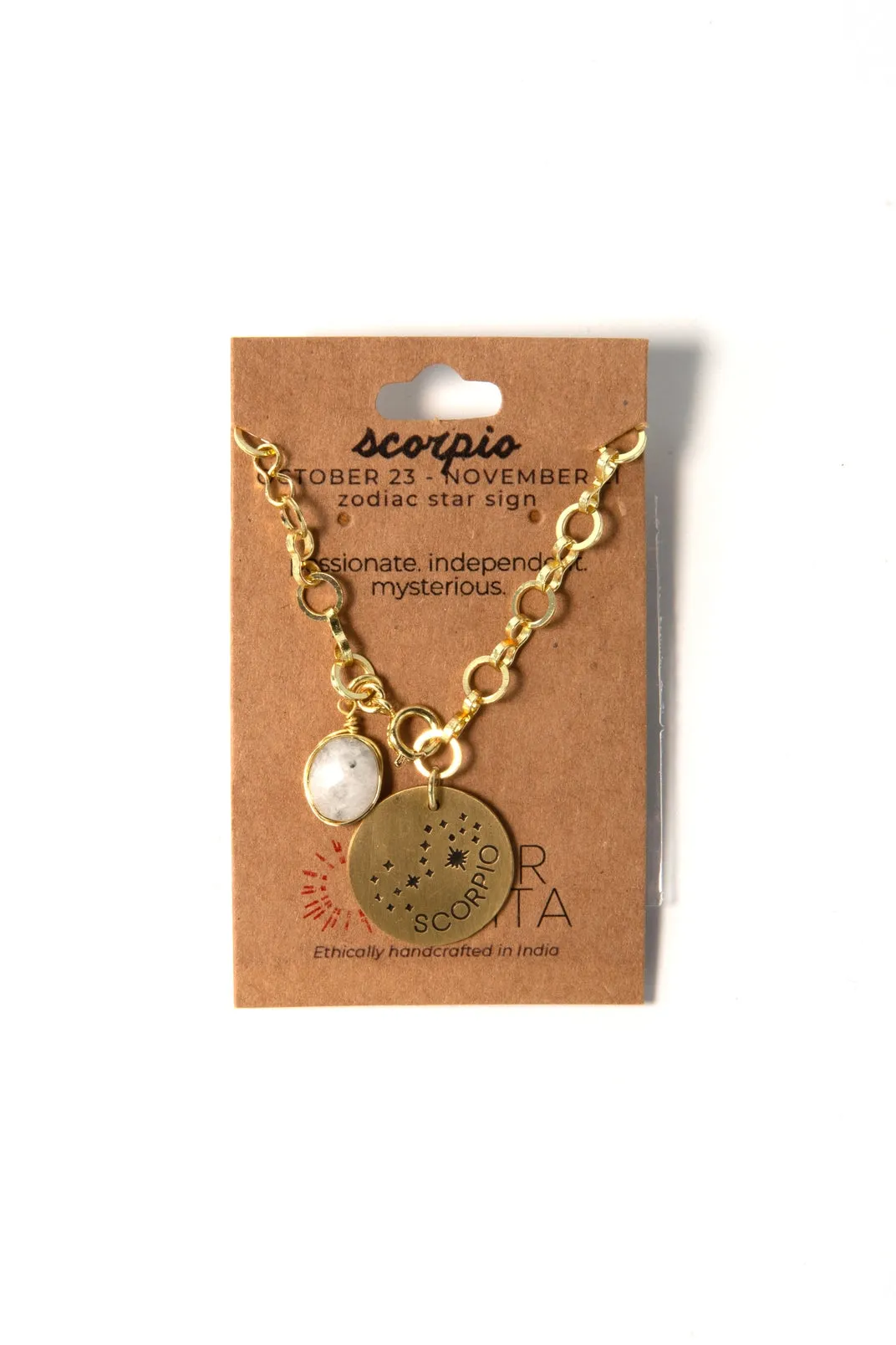 Zodiac Star Sign Necklace